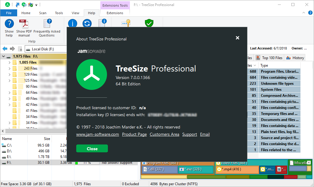 downloading TreeSize Professional 9.0.2.1843